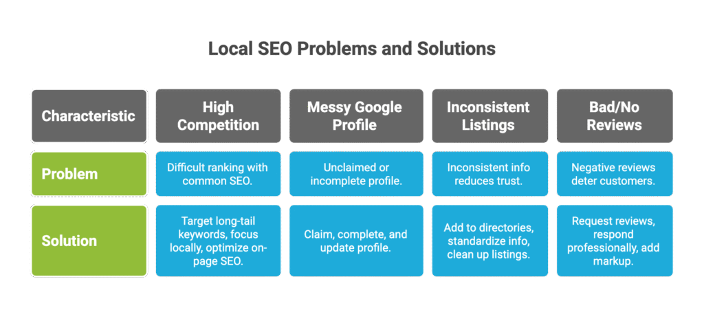 Local SEO services in Delhi Problems We See All the Time